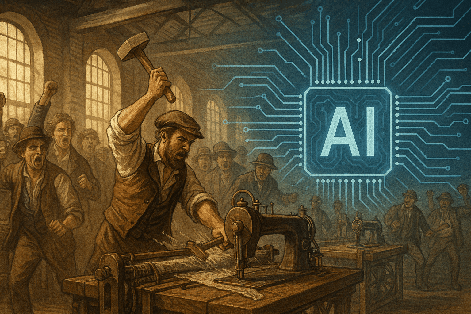 From Luddites to AI: Why Every Technological Wave Feels Scary
